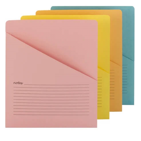 CHAGE and ASKA　●　 DOCUMENT Smead 75427 Notes Slash Jackets, Letter Size, Assorted