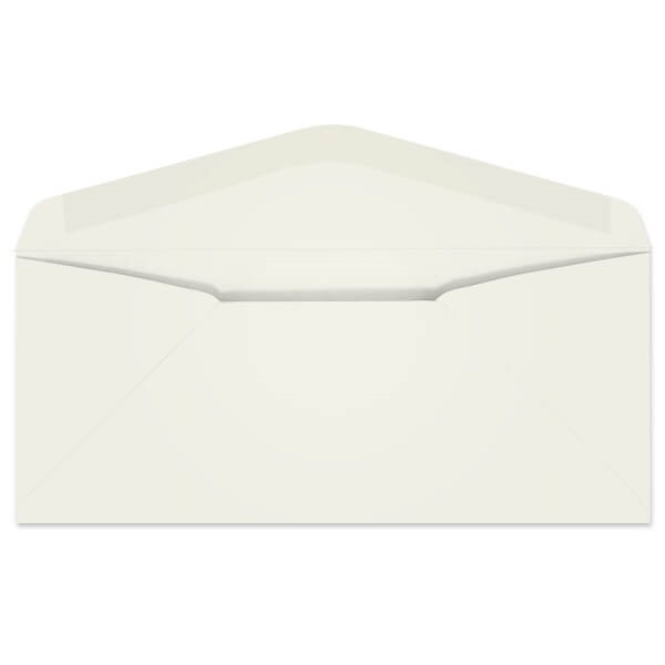 10 Envelopes (4 1/8 x 9 1/2) 24lb White Sulphite, 500/Box