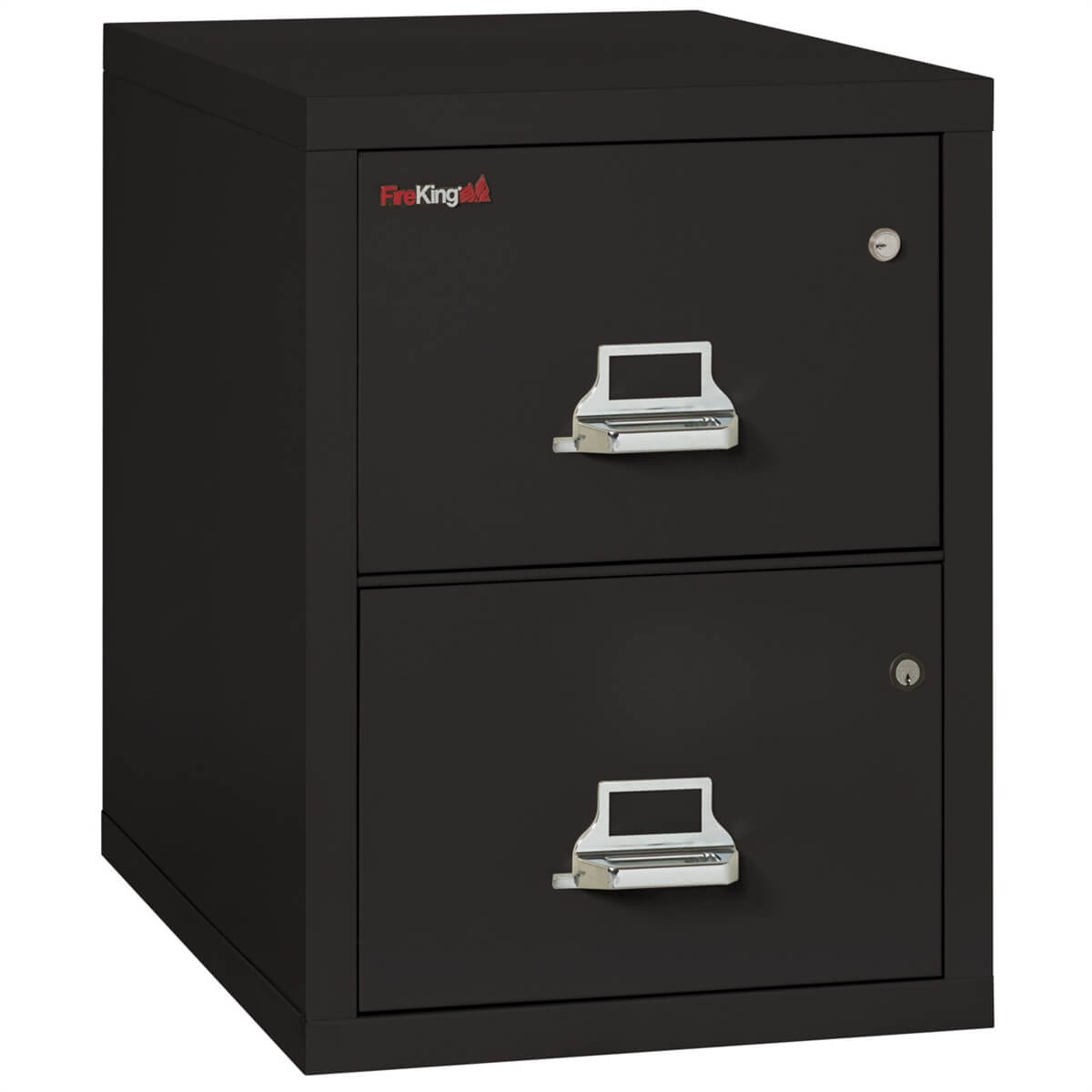 FireKing Safe-In-A-File Cabinet, 2-Drawer Legal Size with Hidden Safe