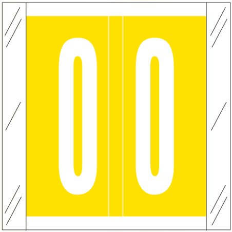 Tabbies 11500 Numeric Labels