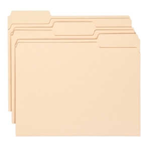 Top Tab Manila File Folders