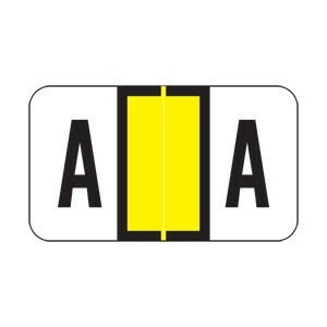 POS 3400 Alphabetic Labels