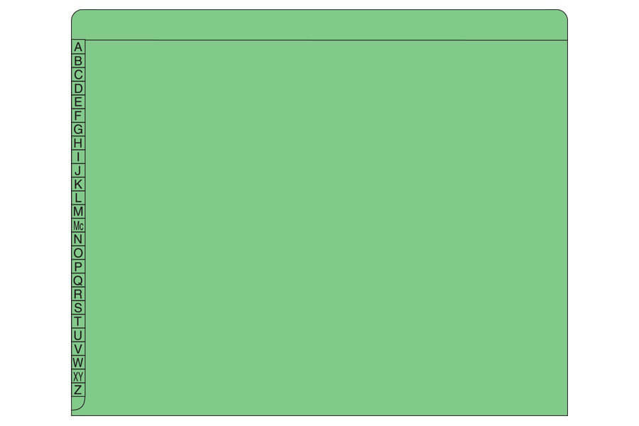 Kardex Alpha Folders