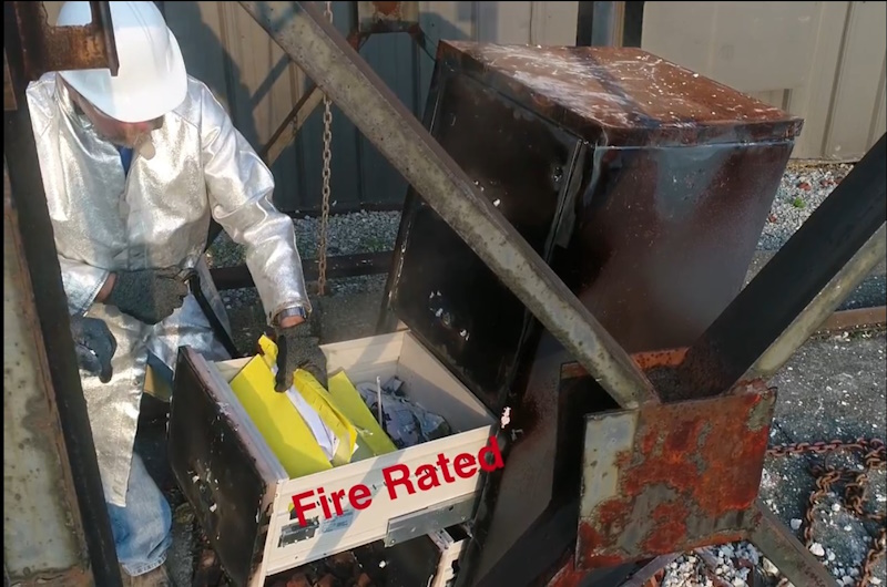 Exploding Filing Cabinet Fireproof File Cabinets vs Standard Cabinets: What Happens in a Real ...