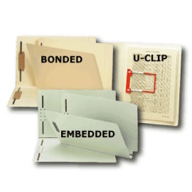 Folder fasteners