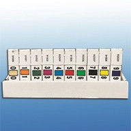 Jeter Numeric Labels, 7300-Series, 15/16 H x 1 5/8 W, Full Set (JTNM-NT)