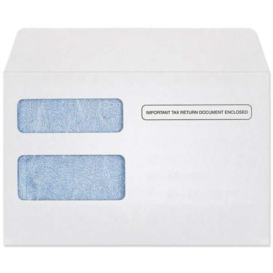 W-2 / 1099 Envelopes – 1099-R & 1099-MISC, Double Window