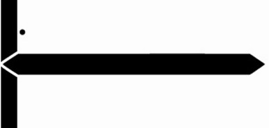 GBS Name Labels, Black, 1-1/2