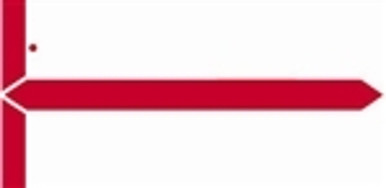 GBS Name Labels, Red, 1-1/2