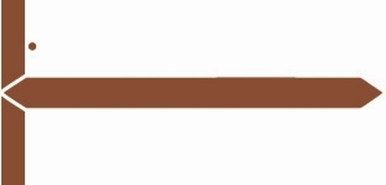 GBS Name Labels, Brown, 1-1/2