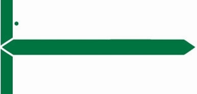 GBS Name Labels, Green, 1-1/2