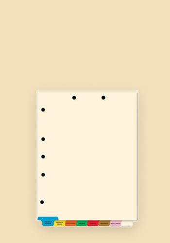 Tab Dividers