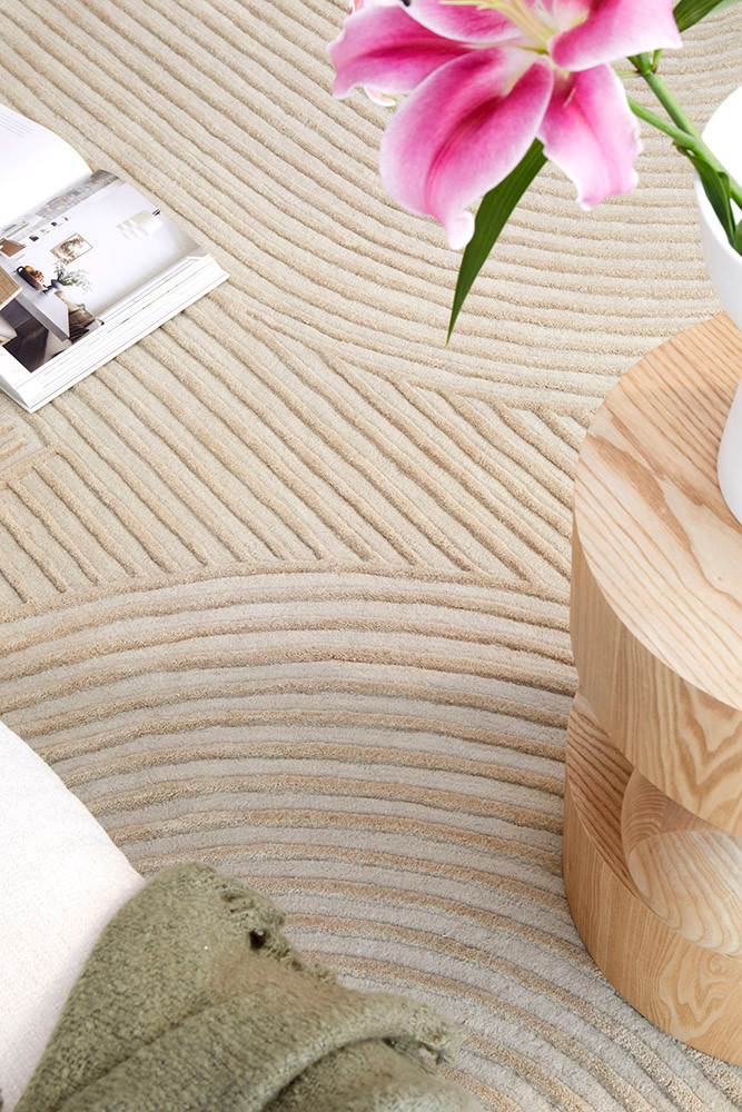 Archie Cloud Rug Elroy Beige Archie Rug