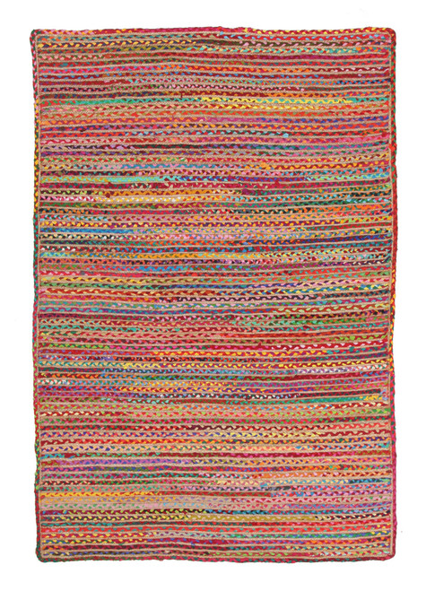 Abby Grind Multi Jute And Cotton Rug