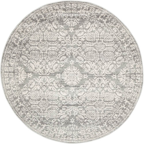 Mirage 358 Silver Round Rug