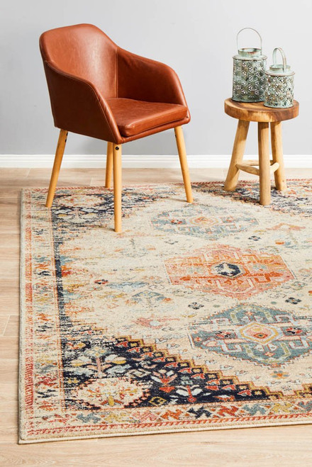 Leavy Rug Levi Autumn Tribal Rug | Shop Rugs Online