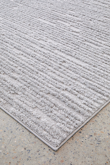 Silver Plush Rug Sato Silver Plush Rug - Rugs Express