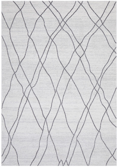 Amy Scribble Grey Rug