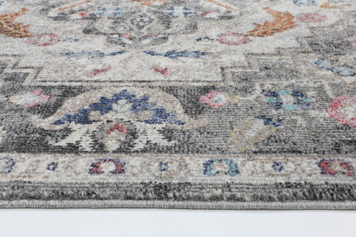 Bailey Grey Traditional Rug - Rugs Express