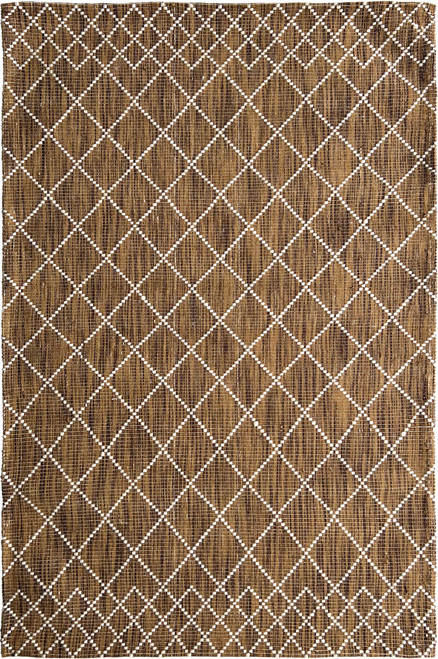 Ella Brown Plush Wool Rug