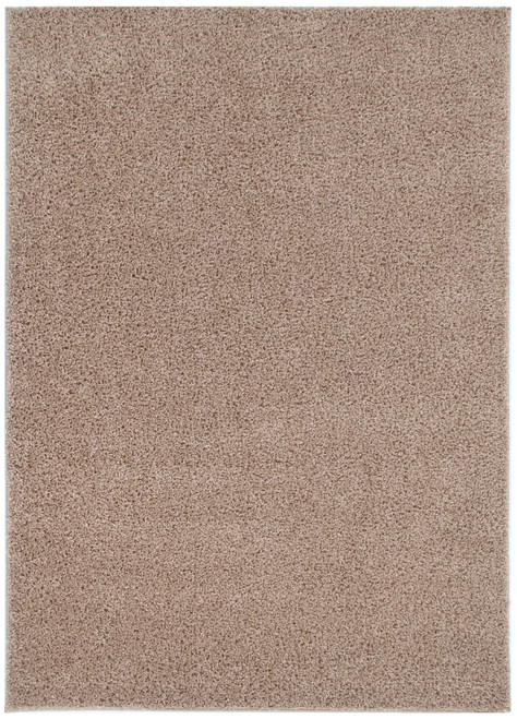 Plush Light Beige Shaggy Rug