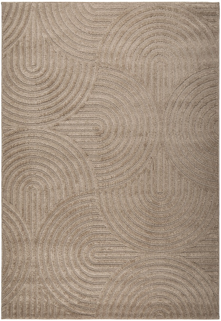 Zina Latte Swirl Rug