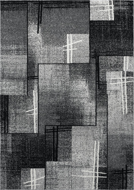 Nova Grey Modern Rug