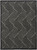 Flo Centro Black Rug