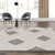 Rima Grey Diamond Rug