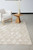 Sato Diamond Pattern Natural Rug