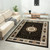 Aston Black Classic Rug