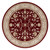 Aston Traditional Red Round Rug