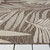 Noumea Leaf Taupe Outdoor Runner