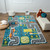 Calippo Blue Roads Rug