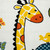 Hannah Yellow Giraffe Rug