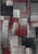 Nova Red Modern Rug