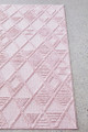 Sato Pink Diamond Rug - Rugs Express
