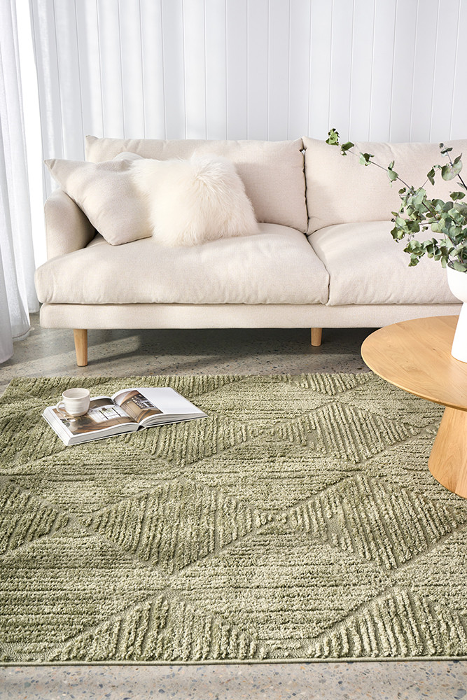 Shilo Diamond Green Rug