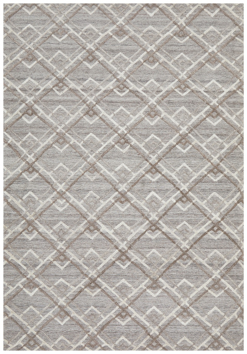 Velocity 5054 Silver Wool And Viscose | Shop Rugs Online Australia