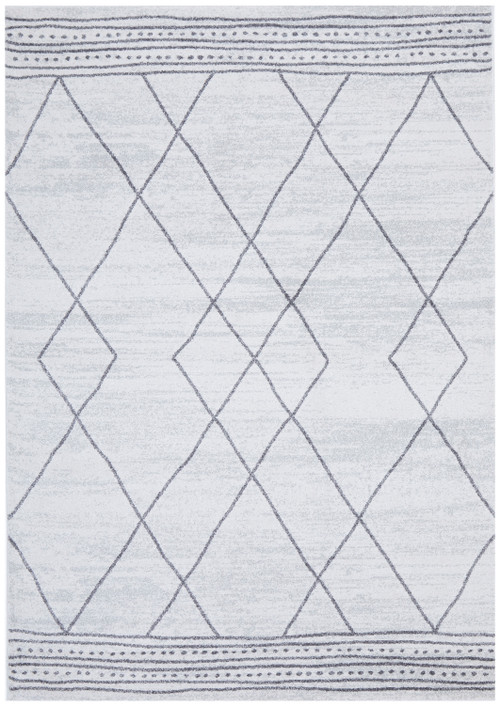 Jada Grey Zig Zag Rug Rugs Express