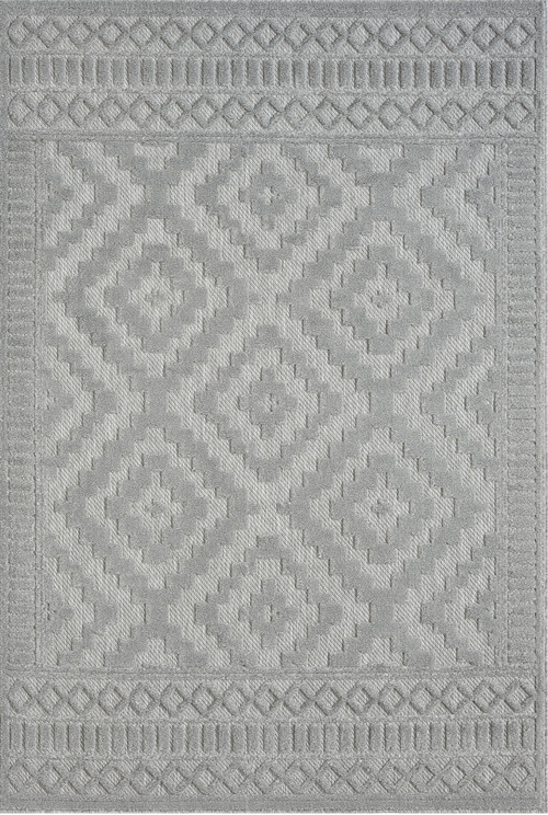 Carlie Grey Diamond Rug Rugs Express