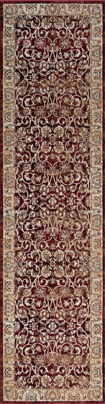 Mayfair Royal Red Runner - Rugs Express