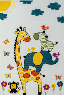 Hannah Yellow Giraffe Rug