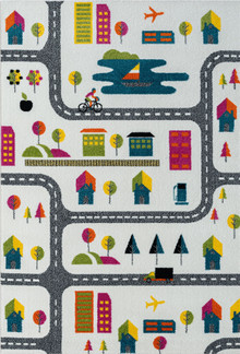 Hannah Cream Roads Rug