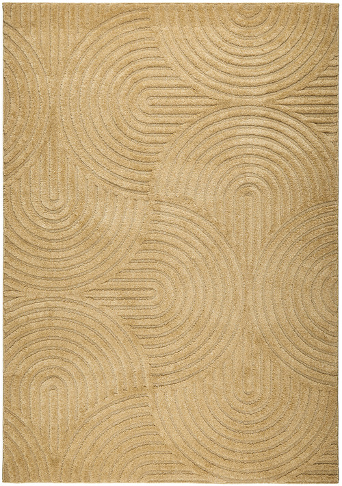 Micro Gold Button Rug Texture Zina Gold Swirl Rug