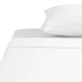 Large Waterproof White Flat Sheet by Brolly Sheets