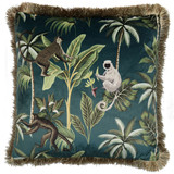 Velvet Monkey Cushion by Le Forge