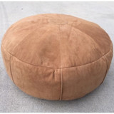Leather Ottoman by Fibre