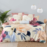 Shakira Stone Duvet Cover Set by Savona