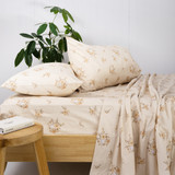 Ellen Flannelette Sheet Set by Bambury